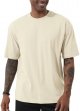 Men's Fashion Loose Fit Solid T-Shirt Athletic Lightweight Short Sleeve Gym Workout Tops