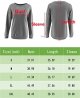 Womens Casual Sweatshirts Long Sleeve Cute Pullovers Crew Neck Relaxed Fit Tops