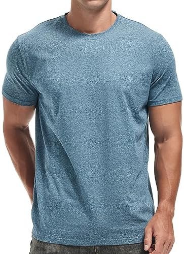 Crew Neck Tees Premium Men's T-Shirts - Soft and Fit Mens T-Shirt - Casual Stylish Tee for Men S - 4XL