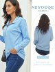 Womens Fall Winter Fashion Sweatshirts Quarter Zip up pullover Polo sweatshirt women casual trendy tops