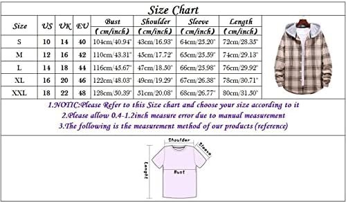 Men's Autumn Fashion and Hooded Checkered Shirt Raglan Long Sleeve Shirt Men