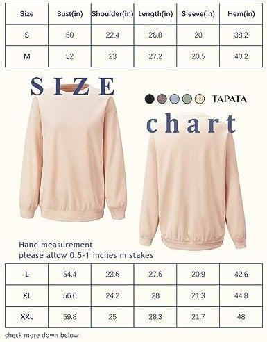 Sweatshirts for Women Loose Fit Pullover Lightweight Sweatshirt Soft Comfortable Grandma Top Elderly Women