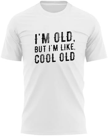 Mens T-Shirts Casual Short Sleeve Loose Fit Tees Funny Crew Neck Graphic T Shirt Basic Blouse Big and Tall Tops