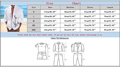 Mens Holiday Seaside Leisure Loose Button Stand Printed Shirt Long Sleeve Top Tee Shirts Girls
