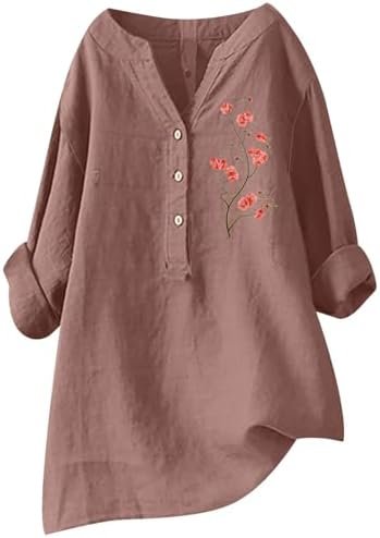 Loose Button Down Blouse Tops Stand Solid Sleeve Long Casual Women Shirt Women Blouse Thinning Shirts for Women