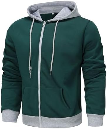 Winter Splice Tops Sleeve Blouse Men's With Zip Cap Long Sweater Men's Coats Jackets Slipper Socks Animal