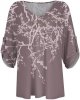 Short Sleeve Dress for Women Women Fall Outfits Loose Fit Dressy 3/4 Sleeve Shirts Casual V Neck Blouses Tunics Top
