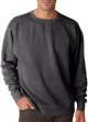 Adult Crew Neck Blended Sweatshirt Black