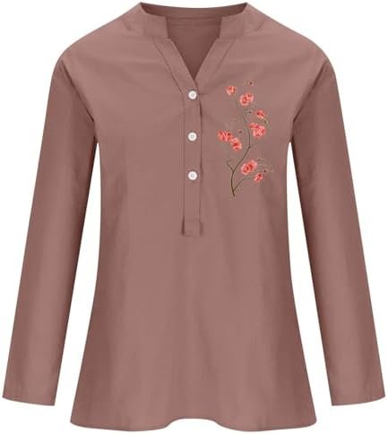 Loose Button Down Blouse Tops Stand Solid Sleeve Long Casual Women Shirt Women Blouse Thinning Shirts for Women