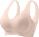 Women's Comfortable and Sexy Transparent Shoulder Strap Cordless Backless Spongeless with Convertible Shoulder