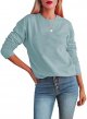 Women's Long Sleeve Sweatshirt Fashion Crew Neck Pullover Tops