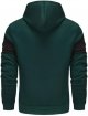 Mens Hooded Sweater Coat With Solid Color Zipper Pocket In Autumn And Winter